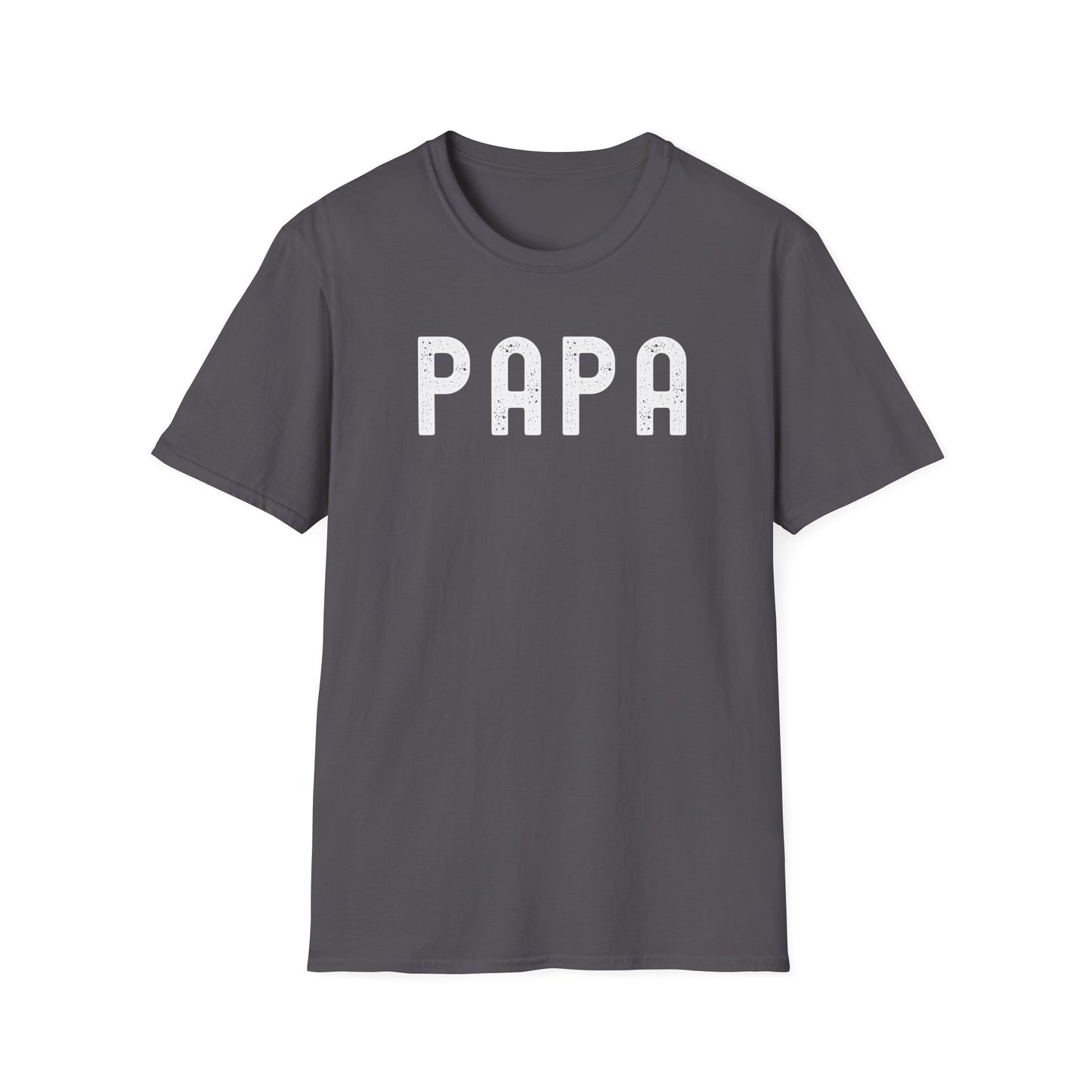 Papa Unisex Softstyle T-Shirt - Perfect Gift for Father’s Day