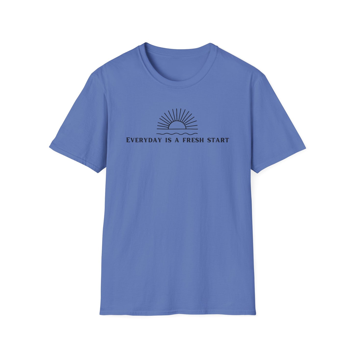 Unisex Softstyle T-Shirt - "Everyday Is A Fresh Start" Inspirational Tee