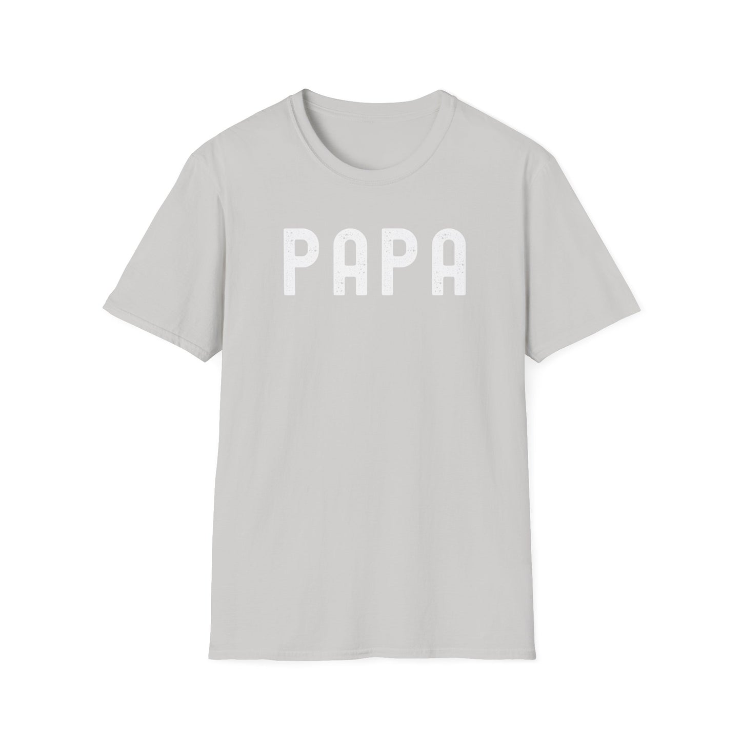 Papa Unisex Softstyle T-Shirt - Perfect Gift for Father’s Day
