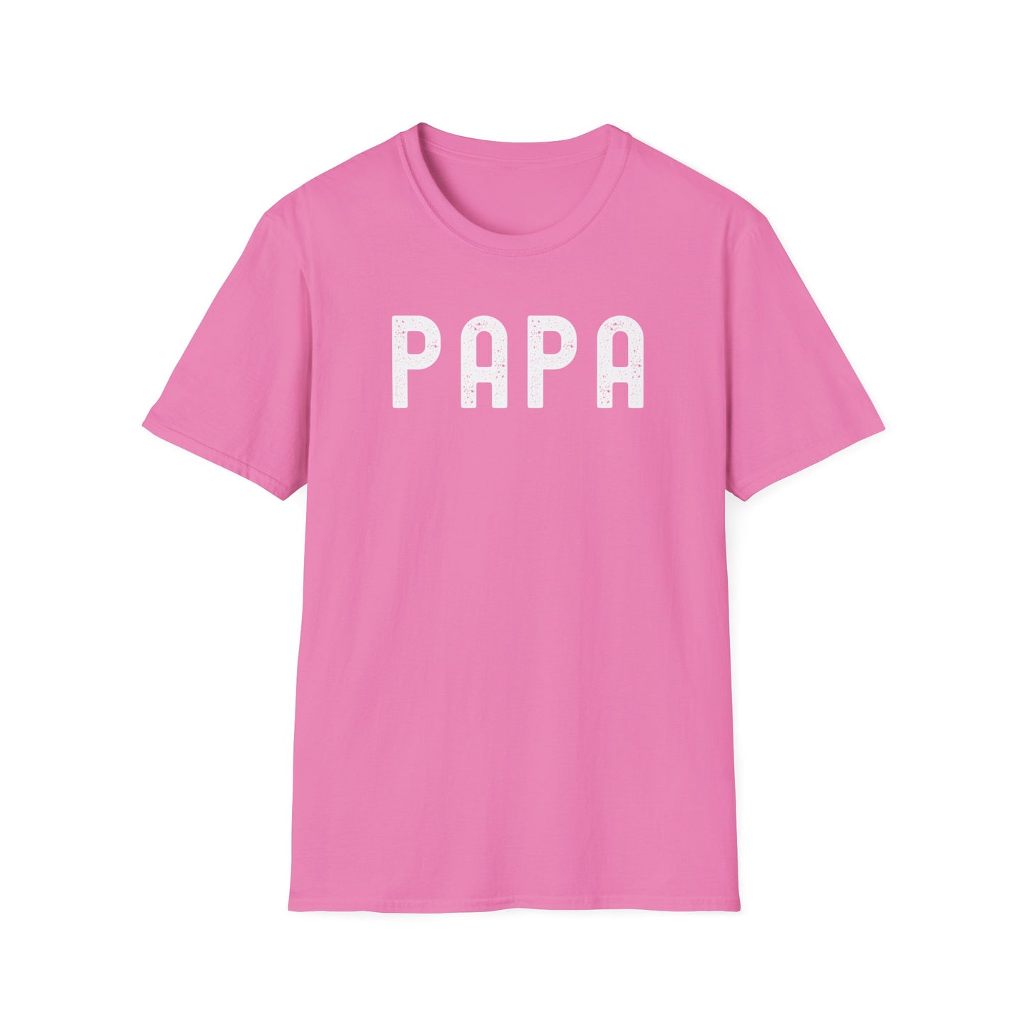 Papa Unisex Softstyle T-Shirt - Perfect Gift for Father’s Day