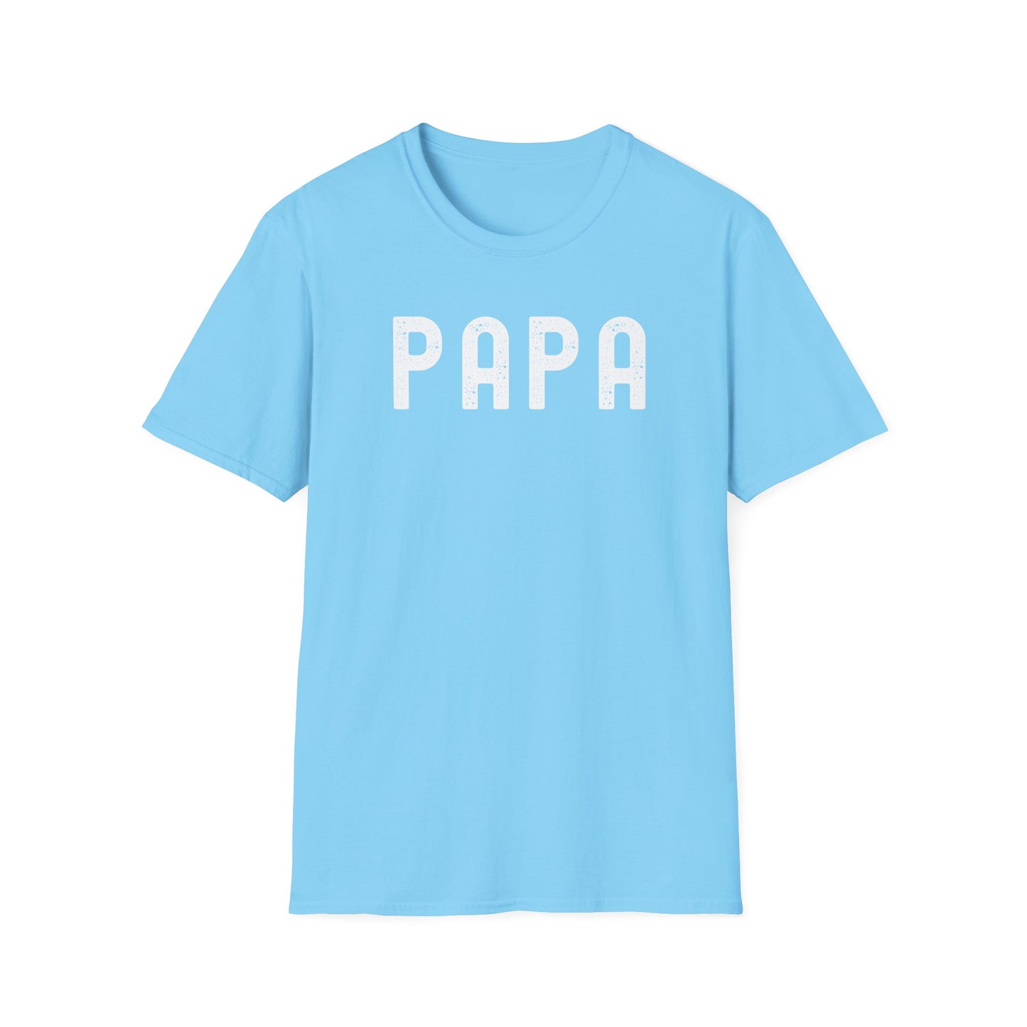 Papa Unisex Softstyle T-Shirt - Perfect Gift for Father’s Day