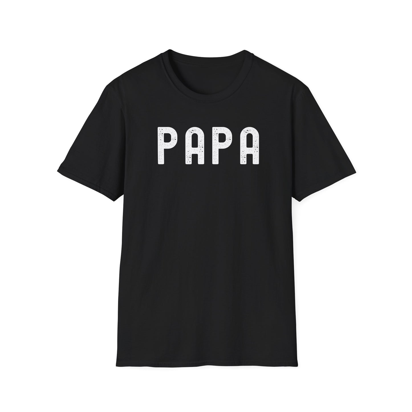 Papa Unisex Softstyle T-Shirt - Perfect Gift for Father’s Day