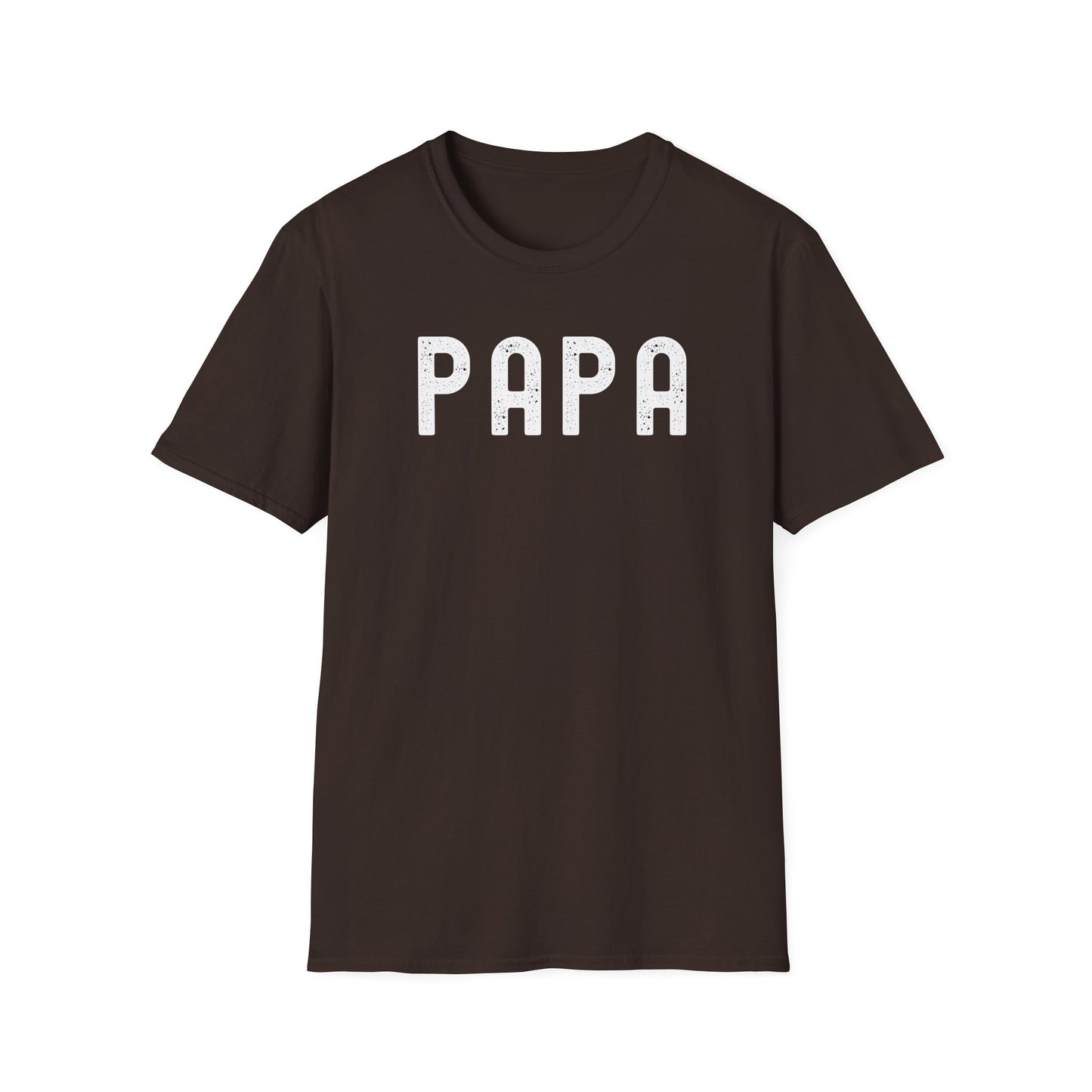 Papa Unisex Softstyle T-Shirt - Perfect Gift for Father’s Day