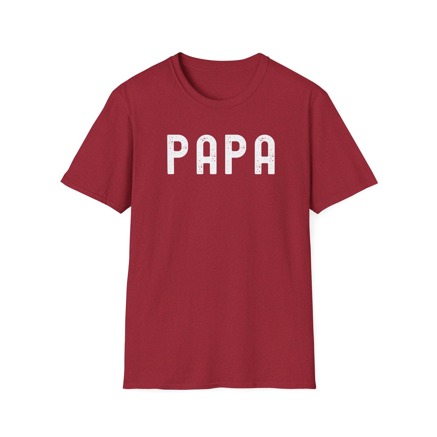 Papa Unisex Softstyle T-Shirt - Perfect Gift for Father’s Day
