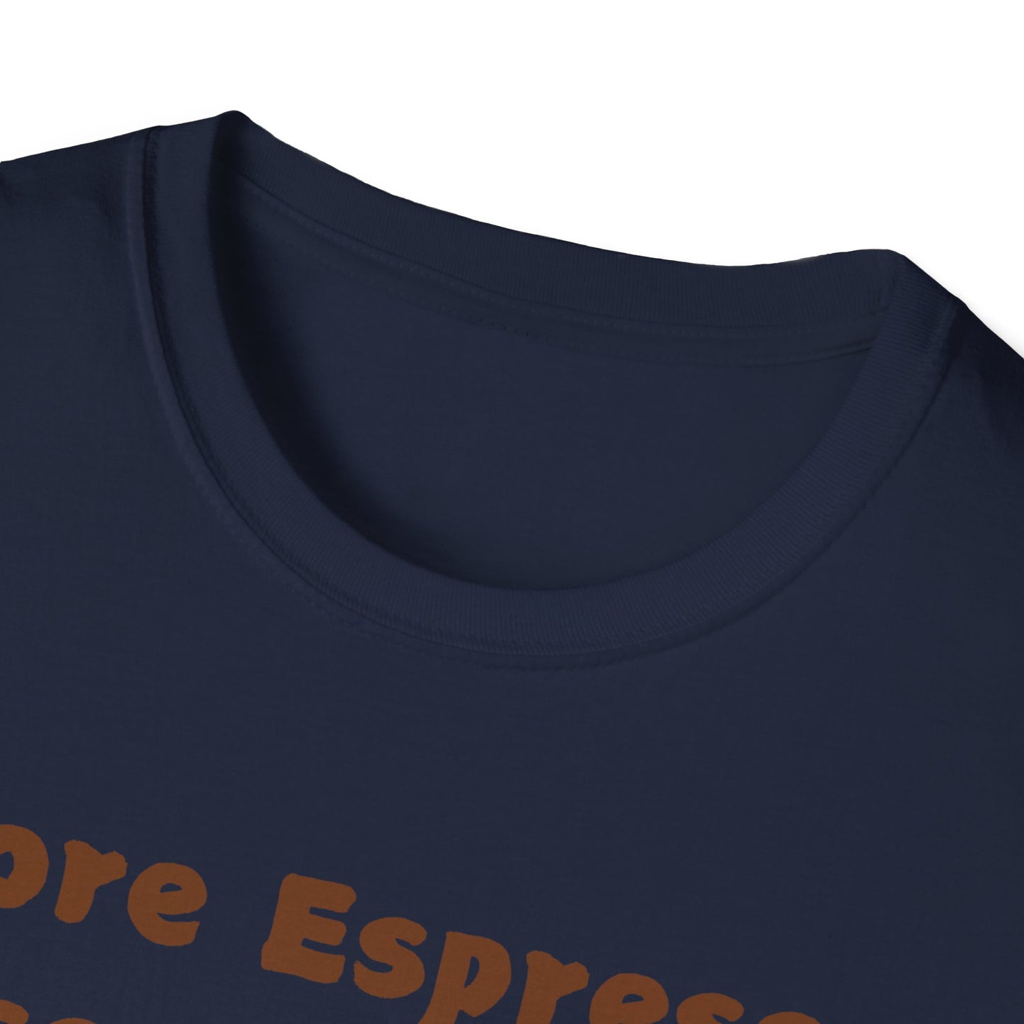 Fun Coffee Lover T-Shirt - 'More Espresso Less Depresso'