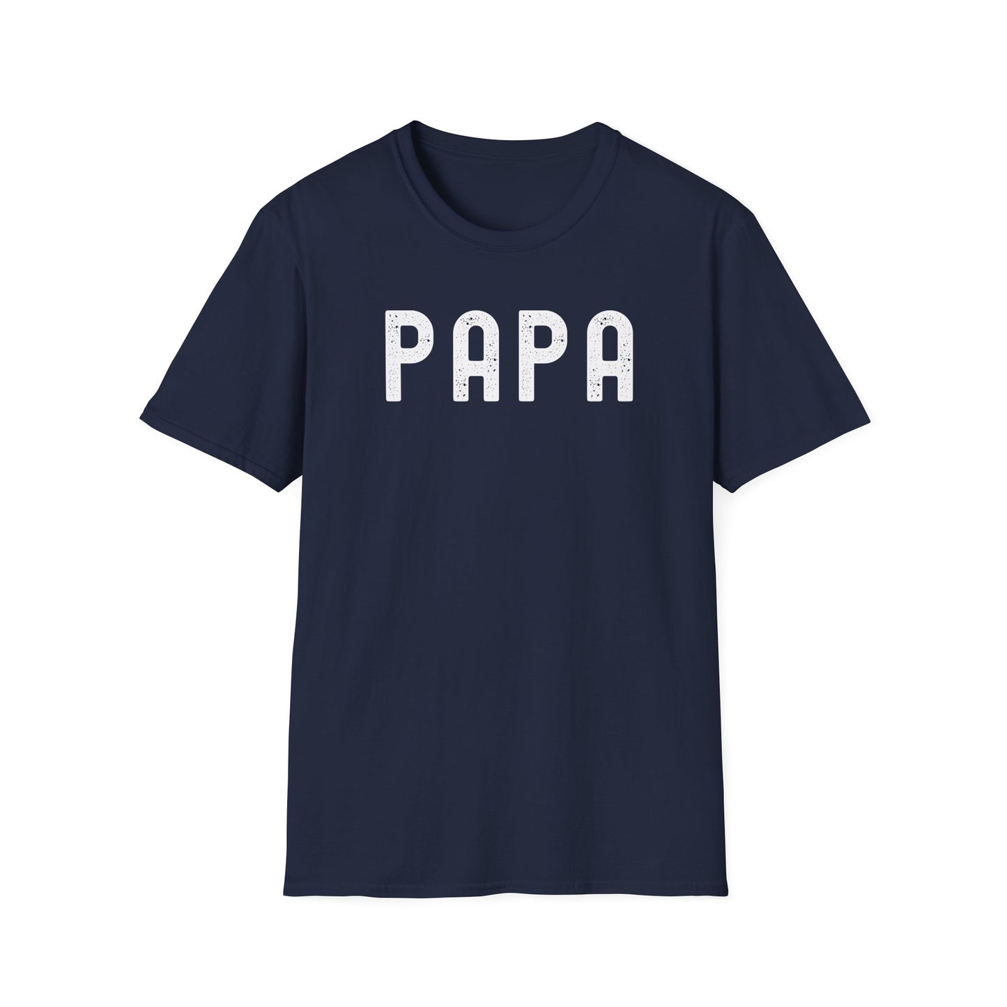 Papa Unisex Softstyle T-Shirt - Perfect Gift for Father’s Day