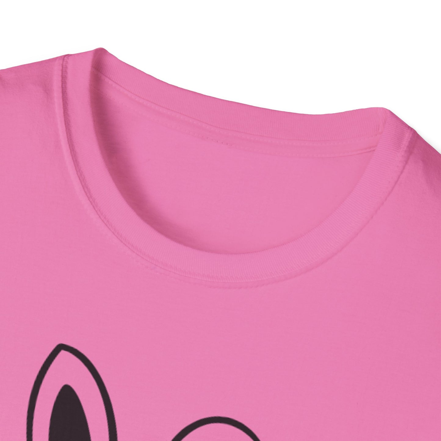 Bunny Mode Activated Unisex Softstyle T-Shirt | Cute Animal Graphic Tee for Casual Outfits