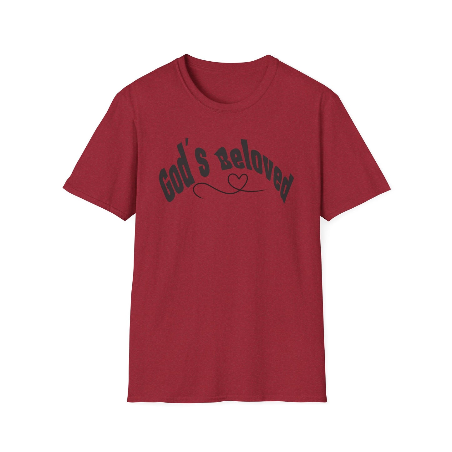 God's Beloved Unisex Softstyle T-Shirt - Faith-Inspired Casual Wear