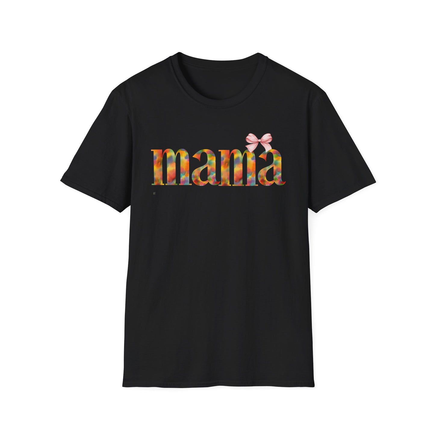 Colorful 'Mama' Unisex Softstyle T-Shirt - Perfect Gift for Moms