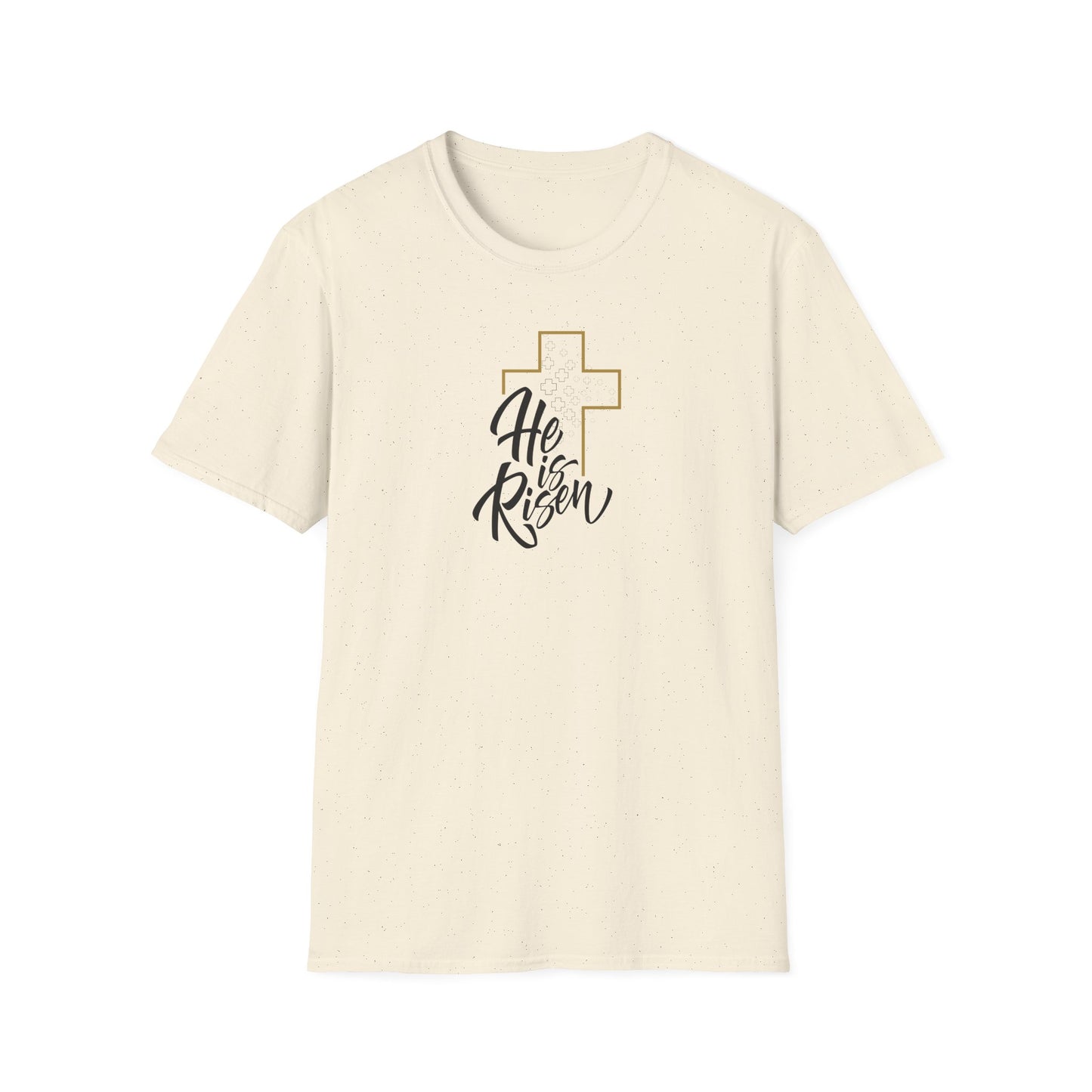 He is Risen Unisex Softstyle T-Shirt - Celebrate Faith and Renewal
