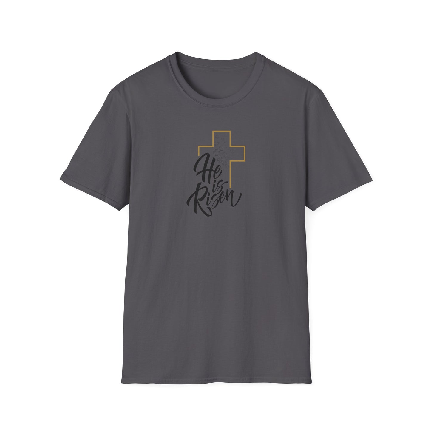 He is Risen Unisex Softstyle T-Shirt - Celebrate Faith and Renewal