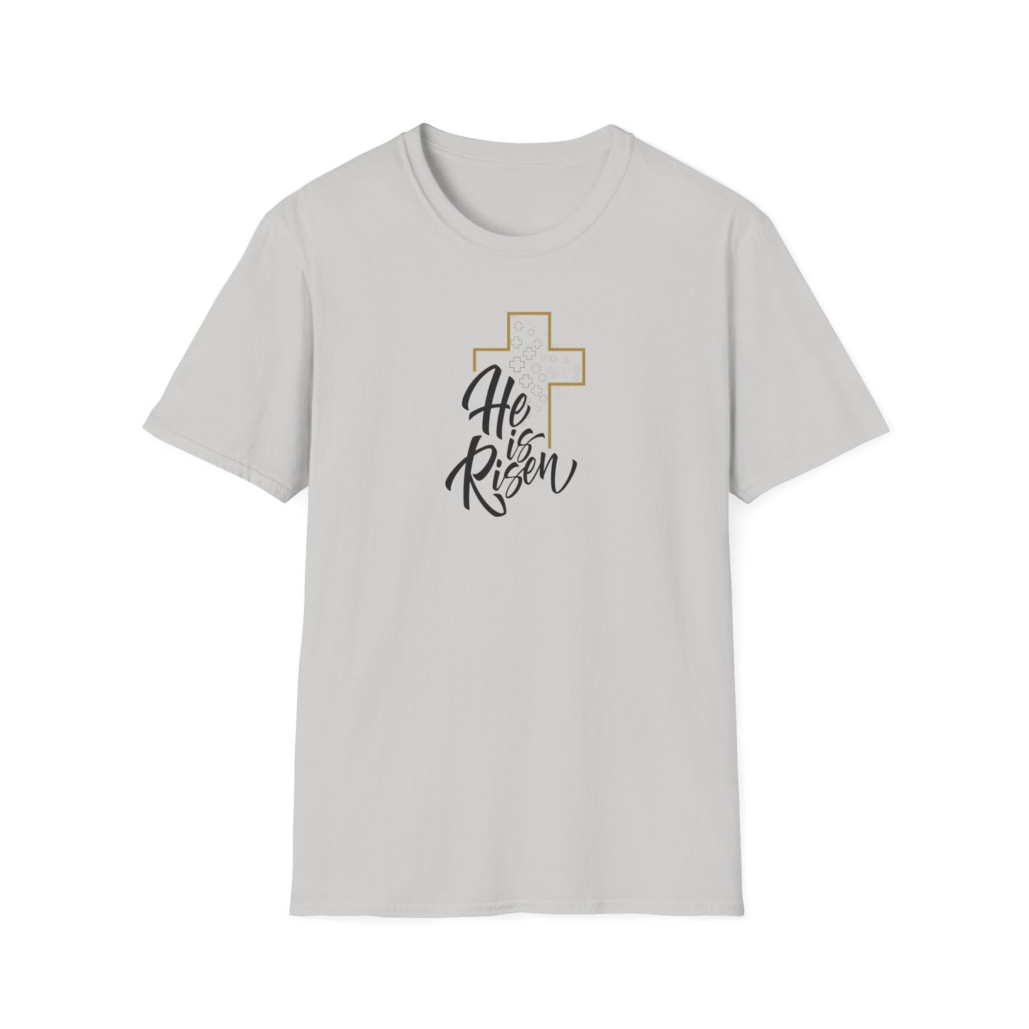 He is Risen Unisex Softstyle T-Shirt - Celebrate Faith and Renewal