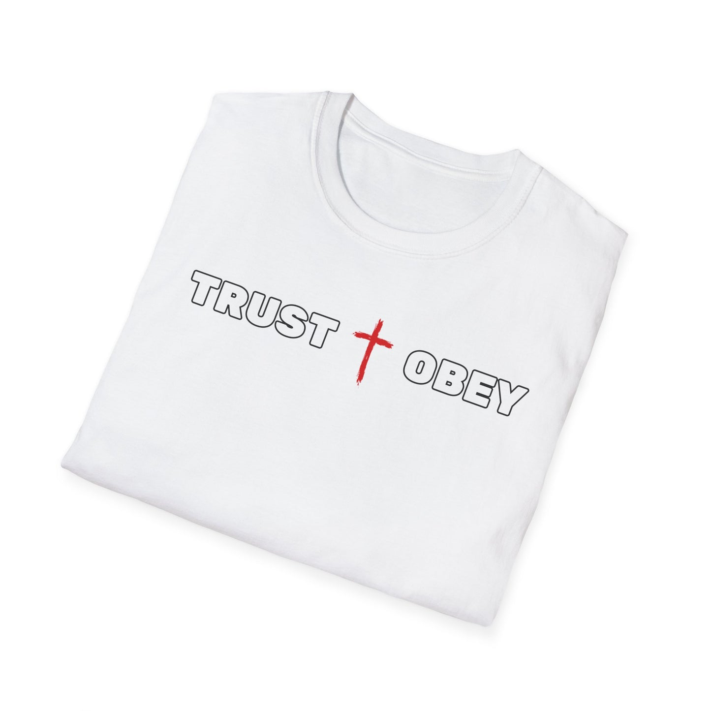 Unisex Softstyle T-Shirt: Trust & Obey Faith Tee, Inspirational Christian Apparel, Casual Everyday Wear, Gift for Believers, Spiritual [...]