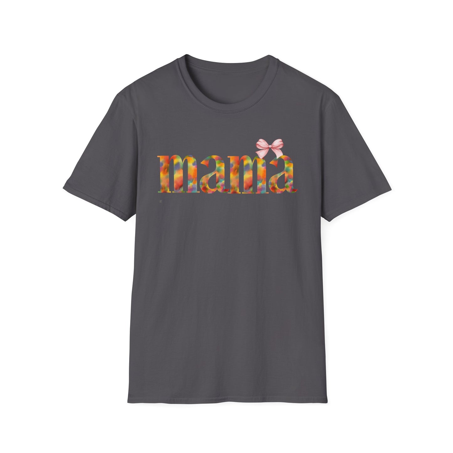 Colorful 'Mama' Unisex Softstyle T-Shirt - Perfect Gift for Moms
