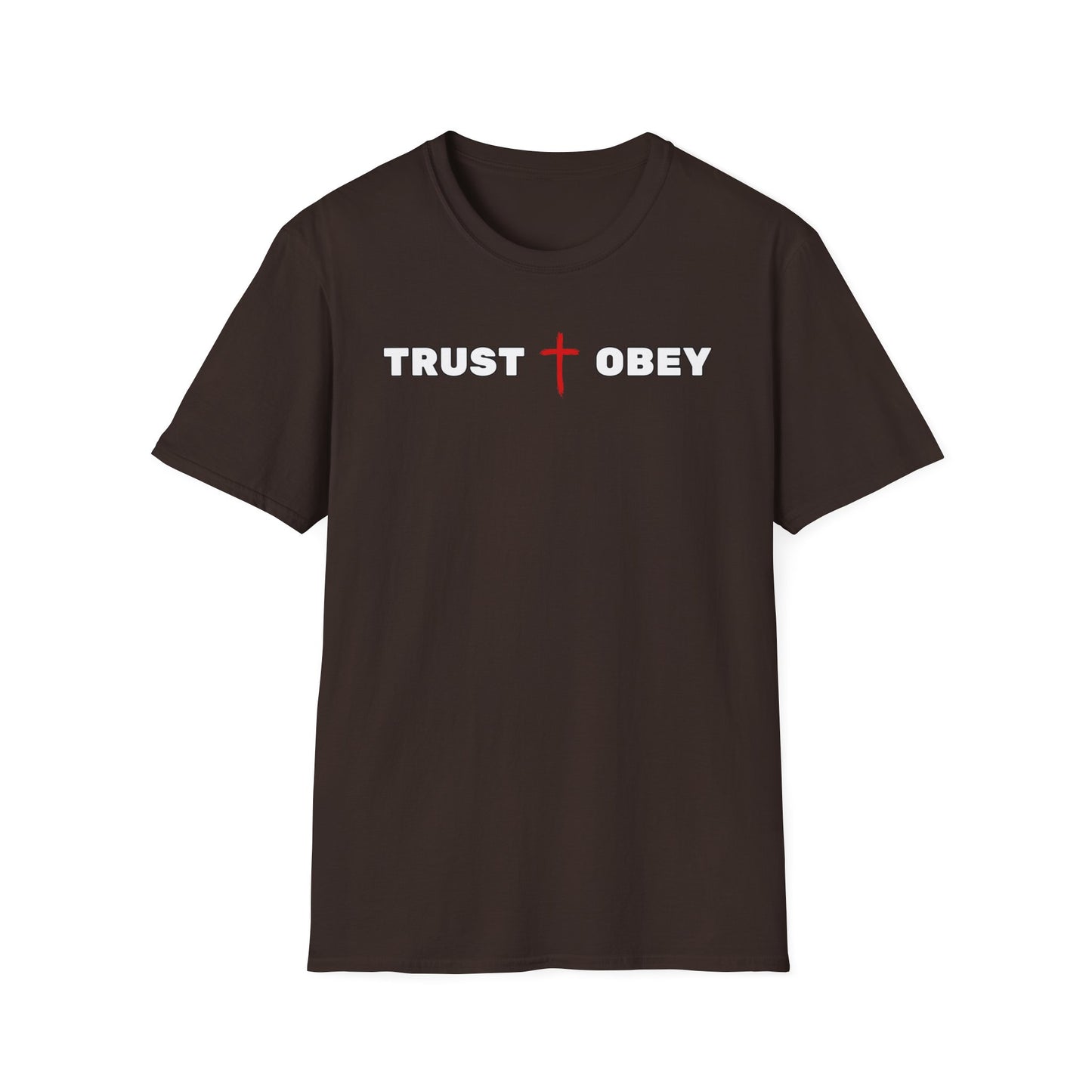 Unisex Softstyle T-Shirt: Trust & Obey Faith Tee, Inspirational Christian Apparel, Casual Everyday Wear, Gift for Believers, Spiritual [...]