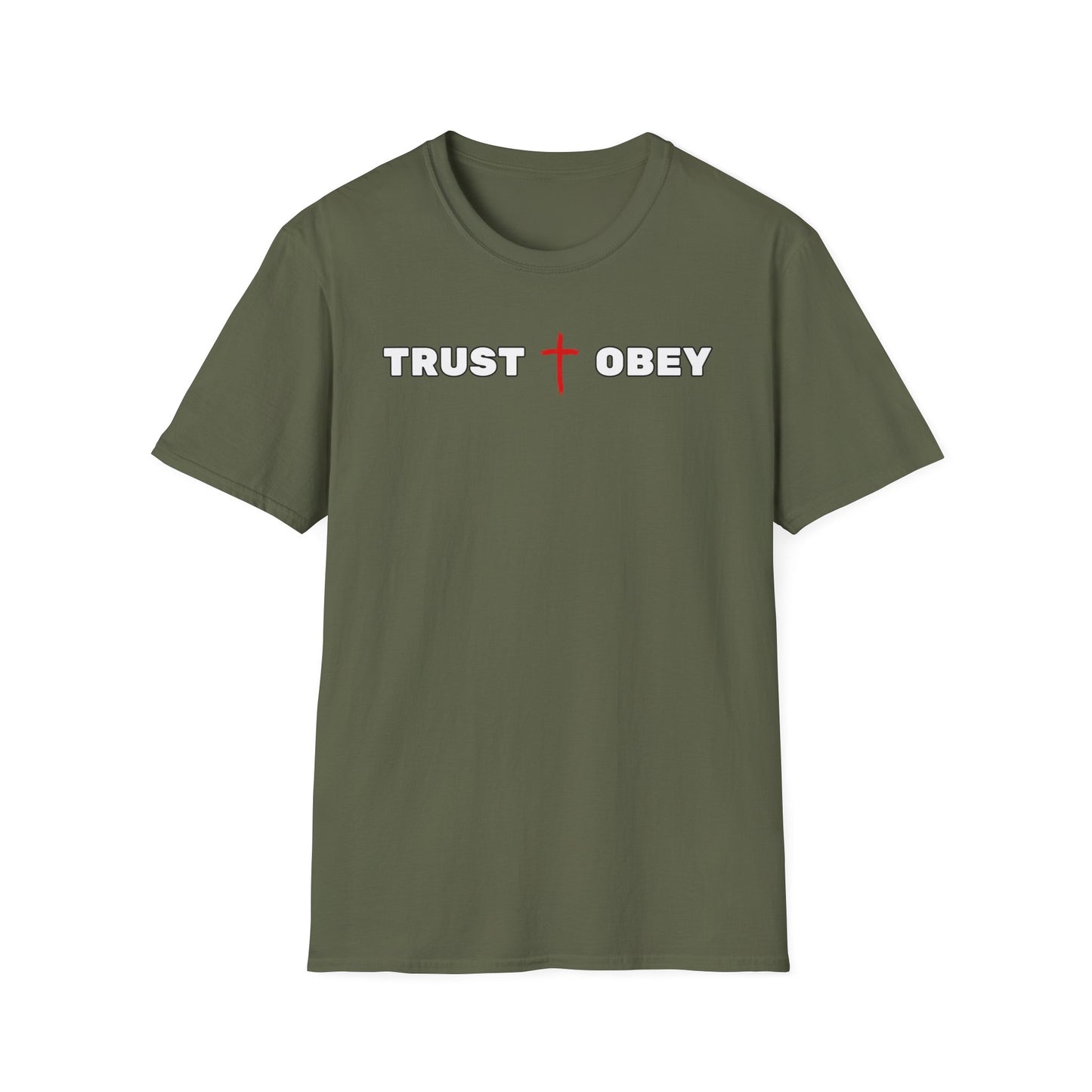 Unisex Softstyle T-Shirt: Trust & Obey Faith Tee, Inspirational Christian Apparel, Casual Everyday Wear, Gift for Believers, Spiritual [...]