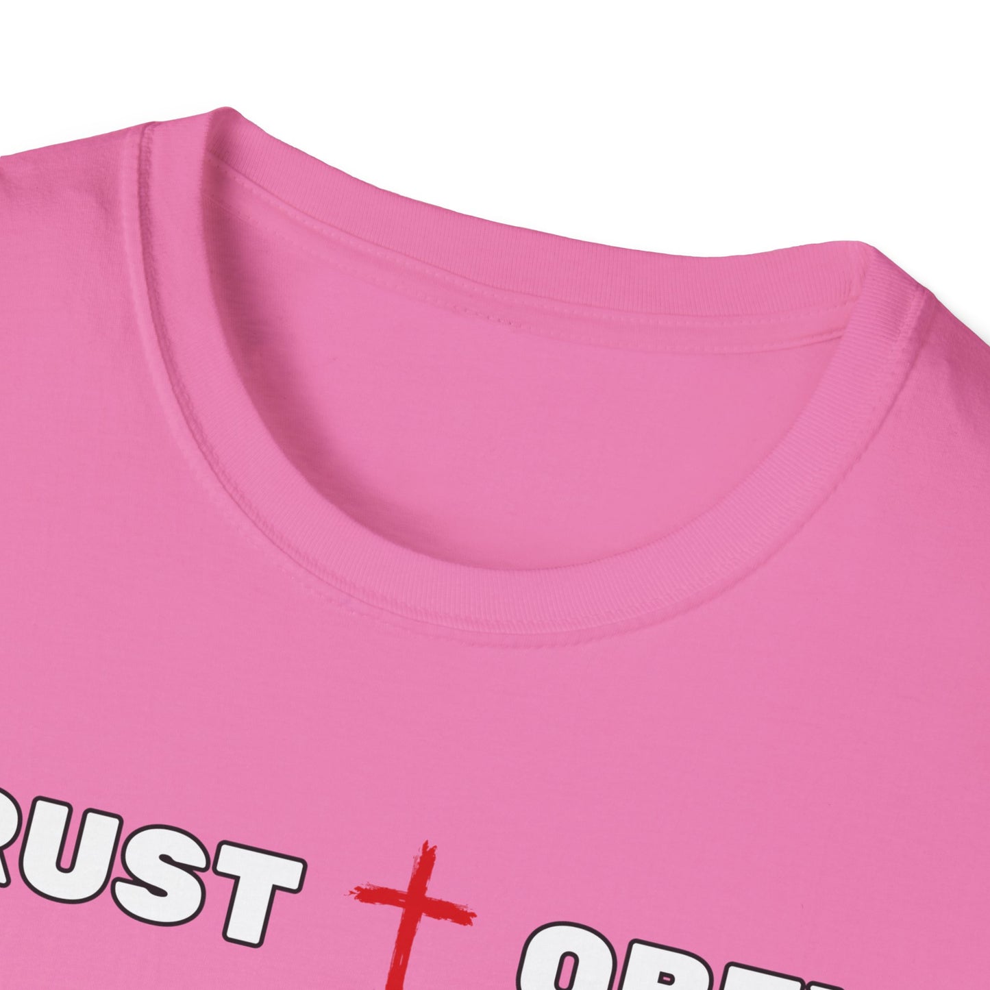 Unisex Softstyle T-Shirt: Trust & Obey Faith Tee, Inspirational Christian Apparel, Casual Everyday Wear, Gift for Believers, Spiritual [...]