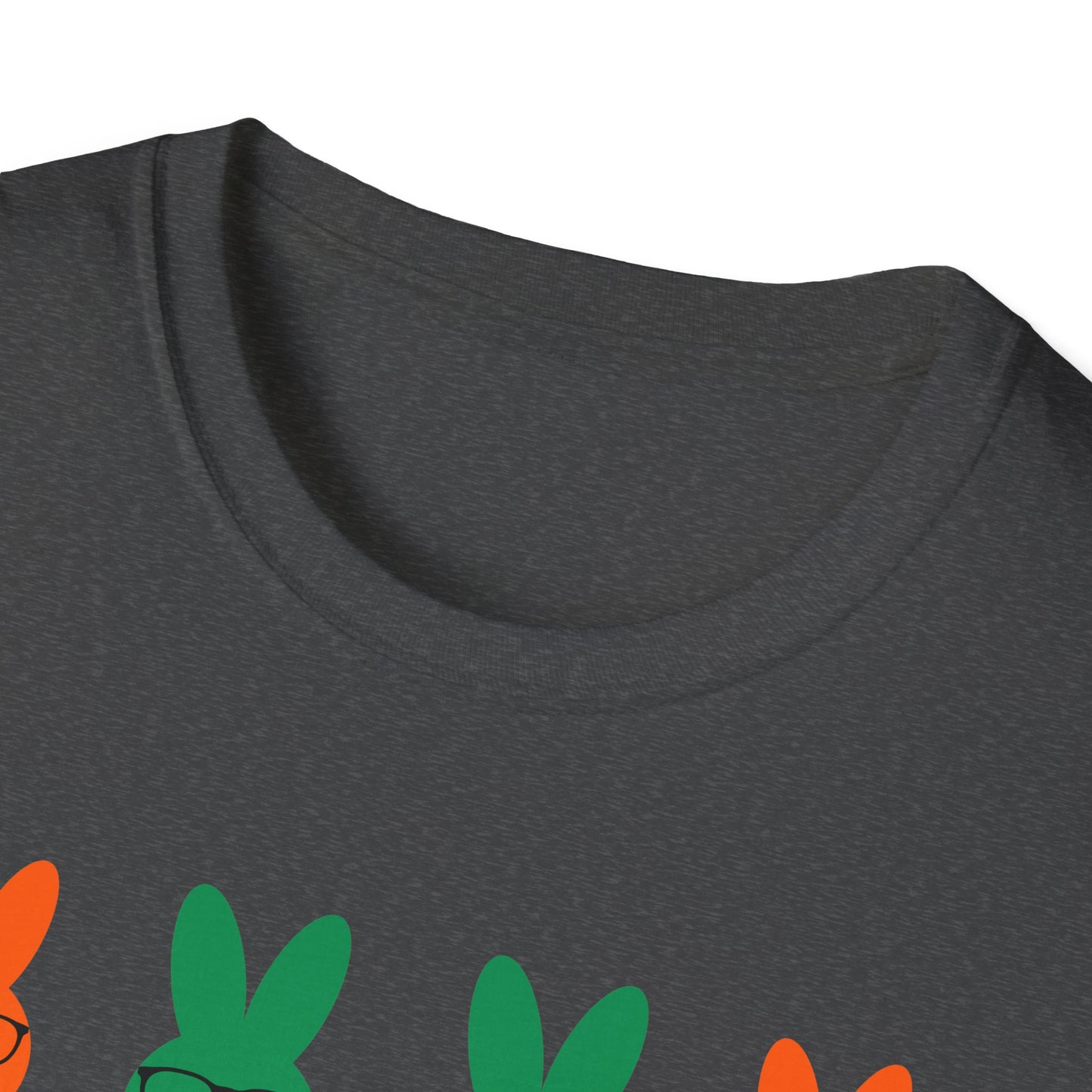 Playful Easter Bunny Unisex Softstyle T-Shirt