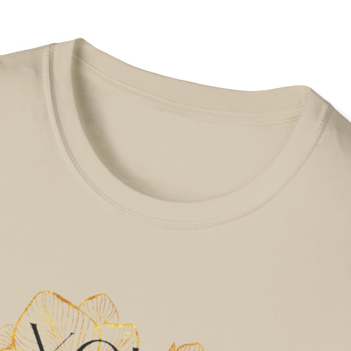 Inspirational Floral T-Shirt - 'Your Only Limit is You'