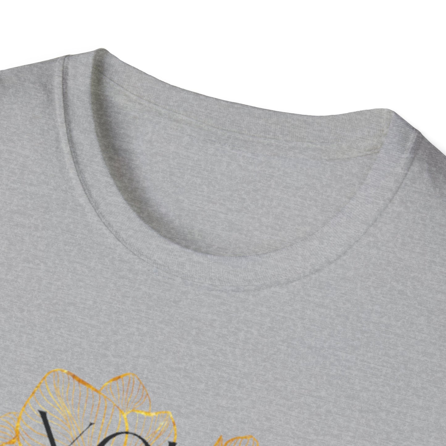 Inspirational Floral T-Shirt - 'Your Only Limit is You'