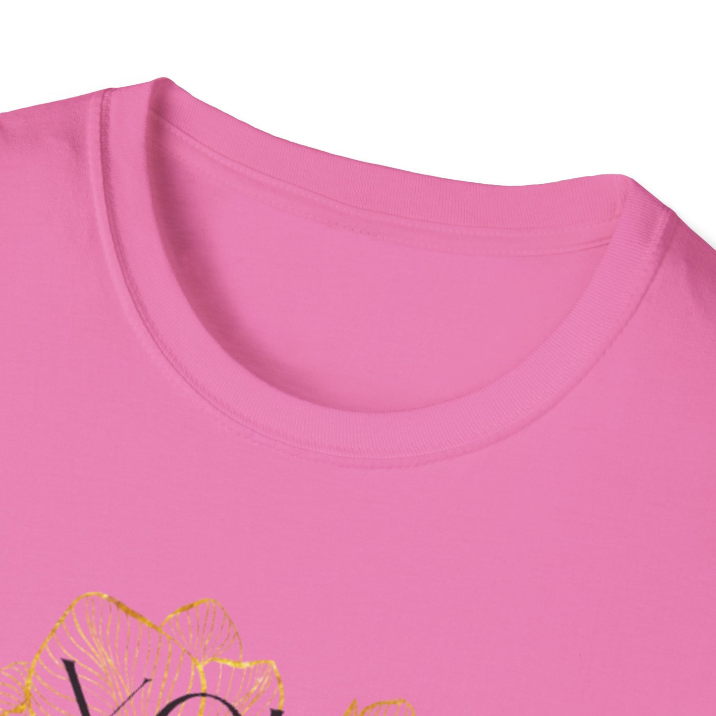 Inspirational Floral T-Shirt - 'Your Only Limit is You'