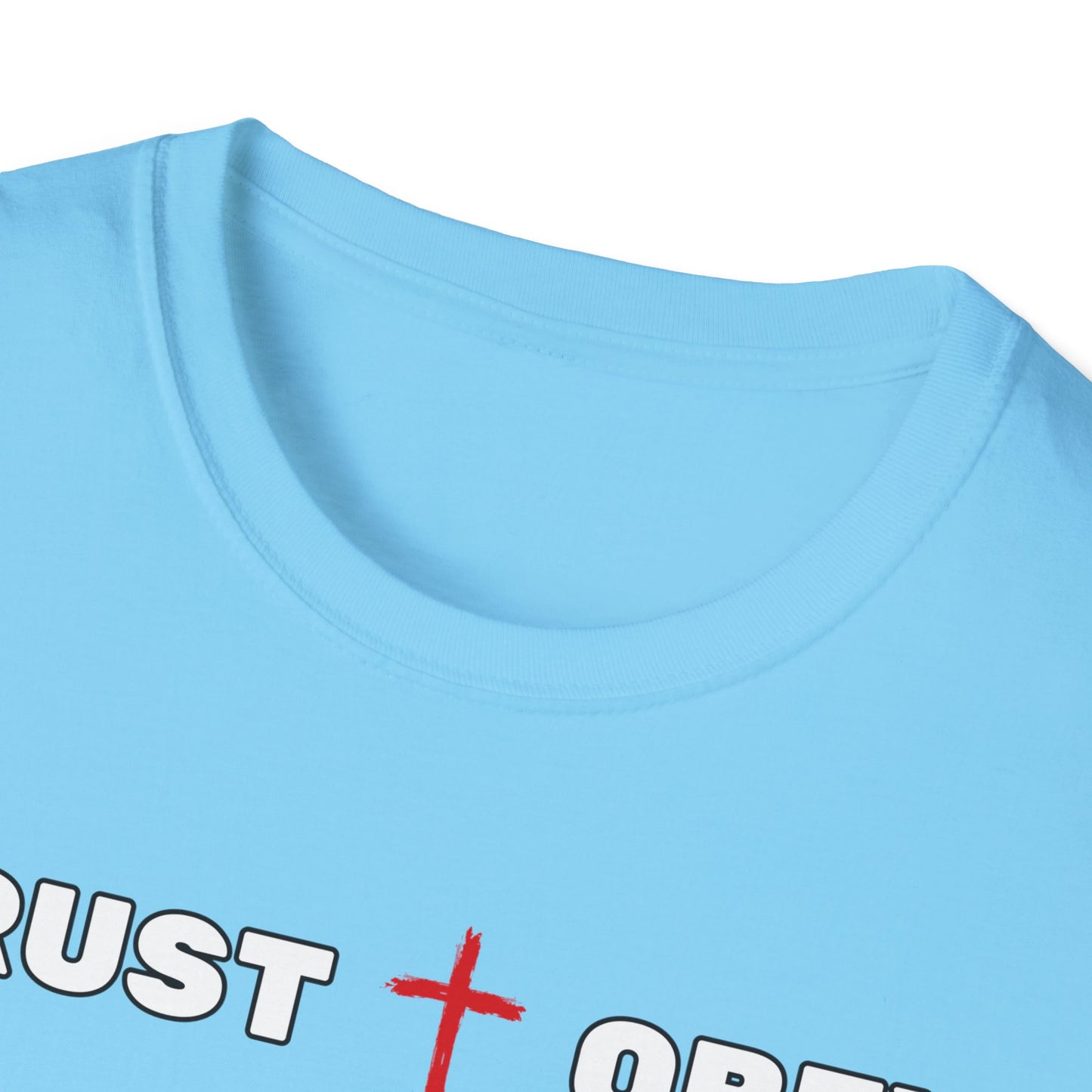 Unisex Softstyle T-Shirt: Trust & Obey Faith Tee, Inspirational Christian Apparel, Casual Everyday Wear, Gift for Believers, Spiritual [...]