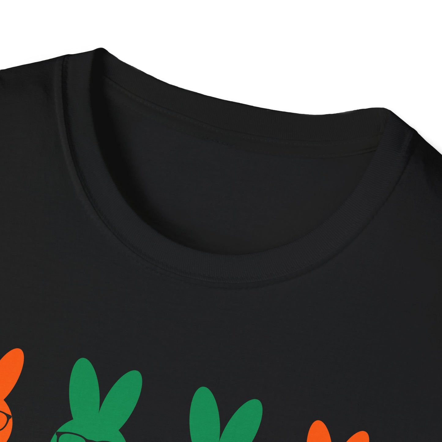 Playful Easter Bunny Unisex Softstyle T-Shirt