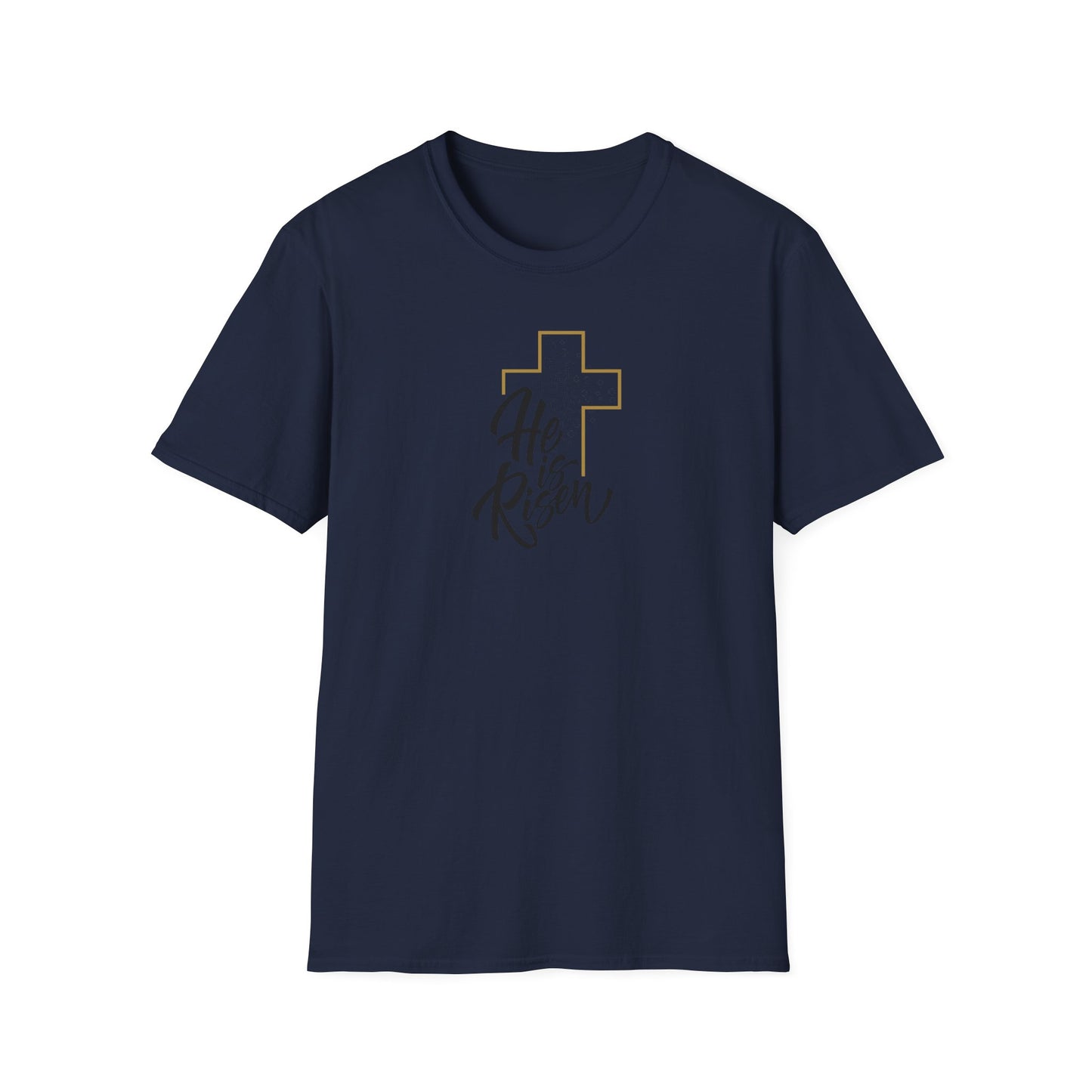 He is Risen Unisex Softstyle T-Shirt - Celebrate Faith and Renewal
