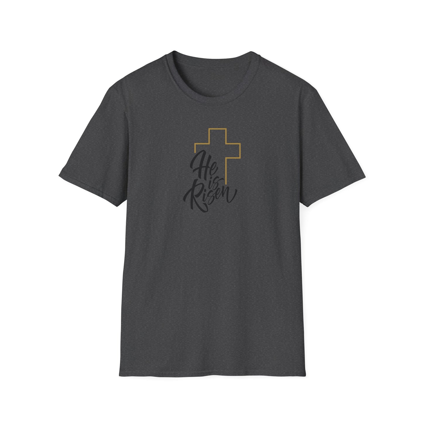 He is Risen Unisex Softstyle T-Shirt - Celebrate Faith and Renewal