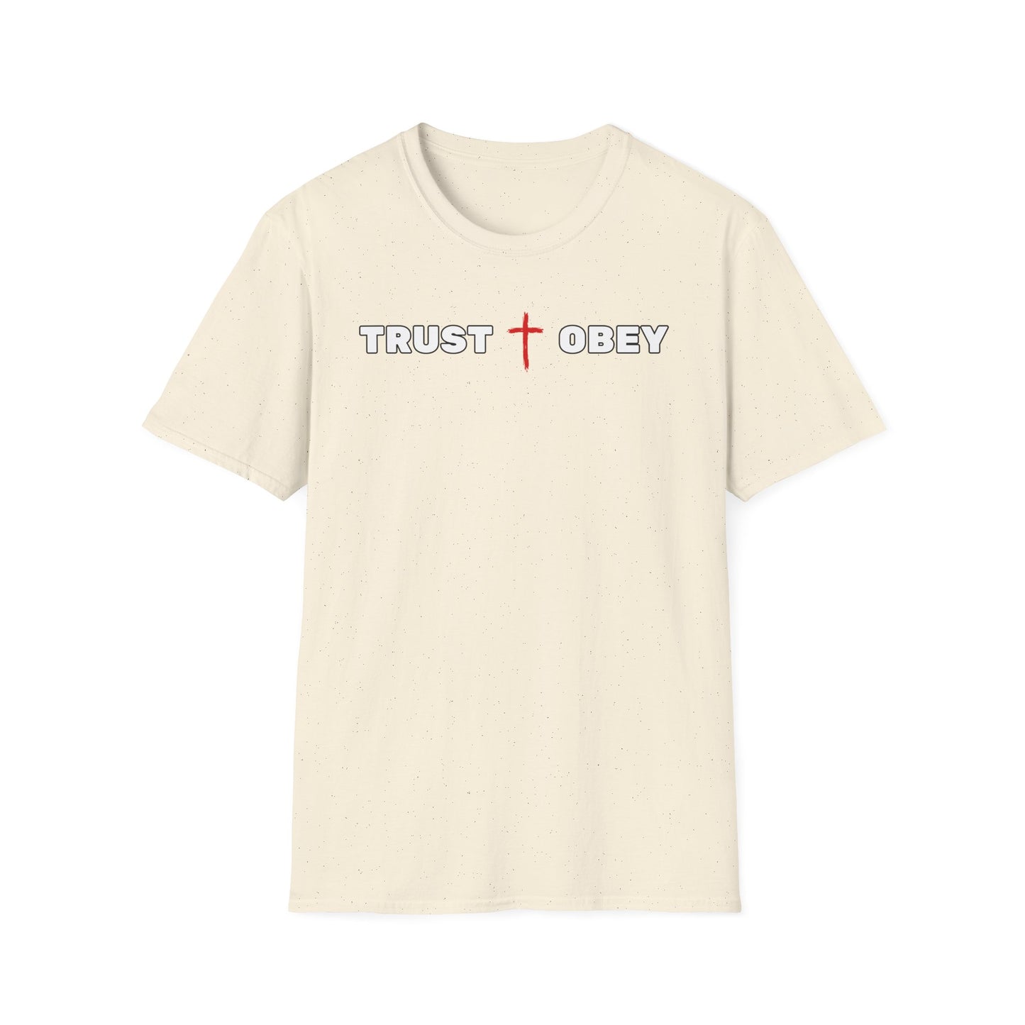 Unisex Softstyle T-Shirt: Trust & Obey Faith Tee, Inspirational Christian Apparel, Casual Everyday Wear, Gift for Believers, Spiritual [...]