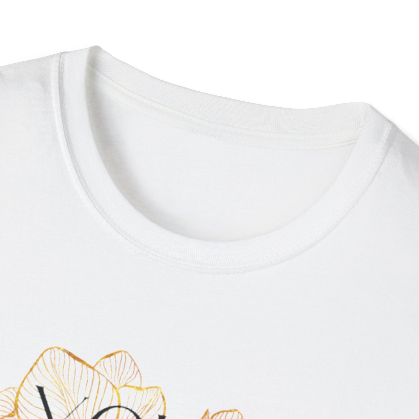 Inspirational Floral T-Shirt - 'Your Only Limit is You'