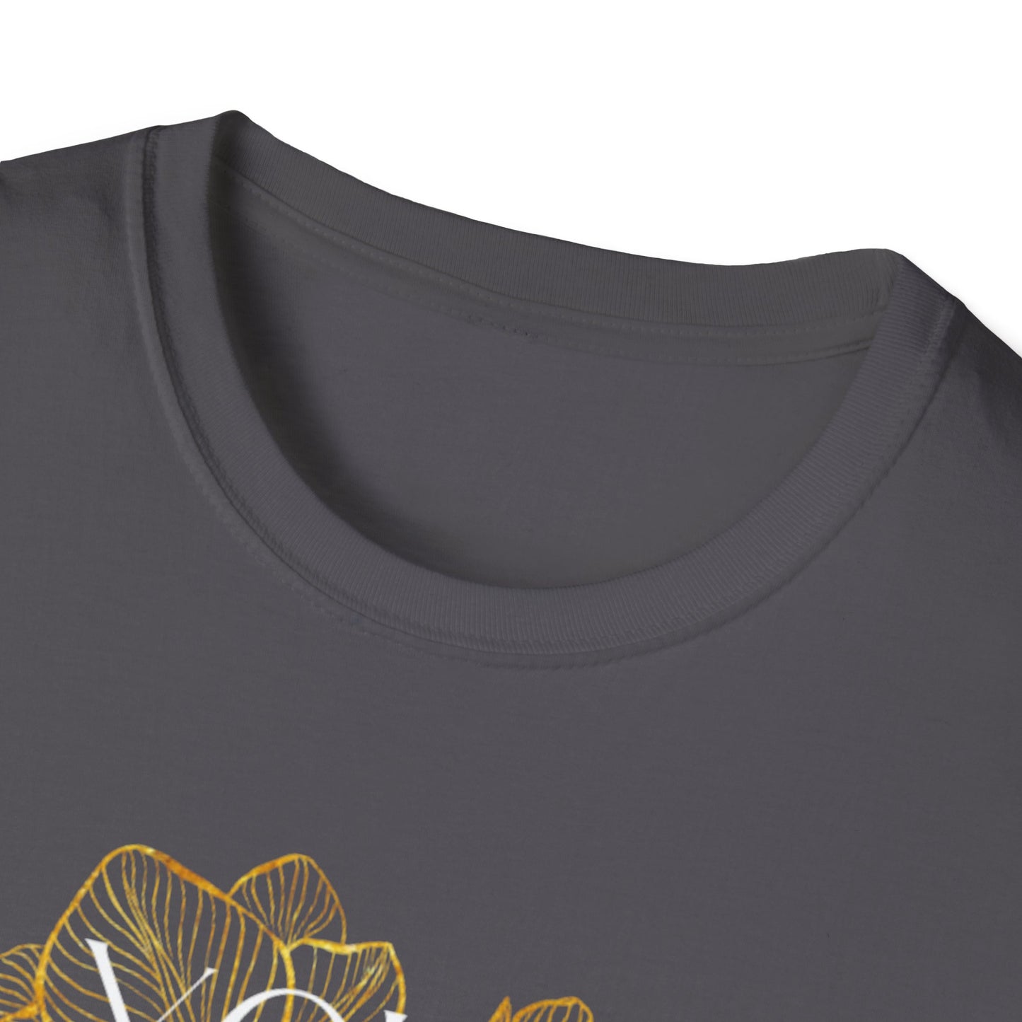 Inspirational Floral T-Shirt - 'Your Only Limit is You'