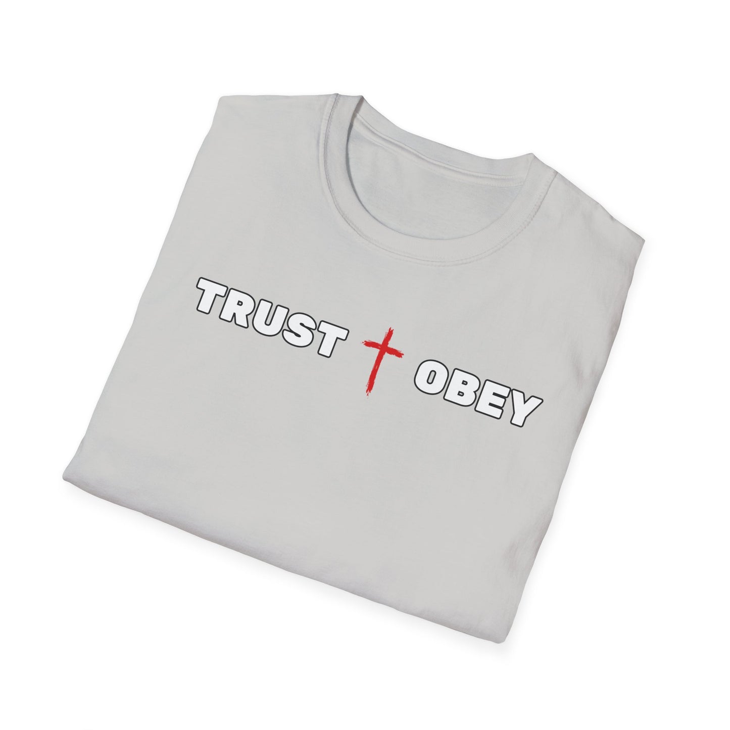 Unisex Softstyle T-Shirt: Trust & Obey Faith Tee, Inspirational Christian Apparel, Casual Everyday Wear, Gift for Believers, Spiritual [...]
