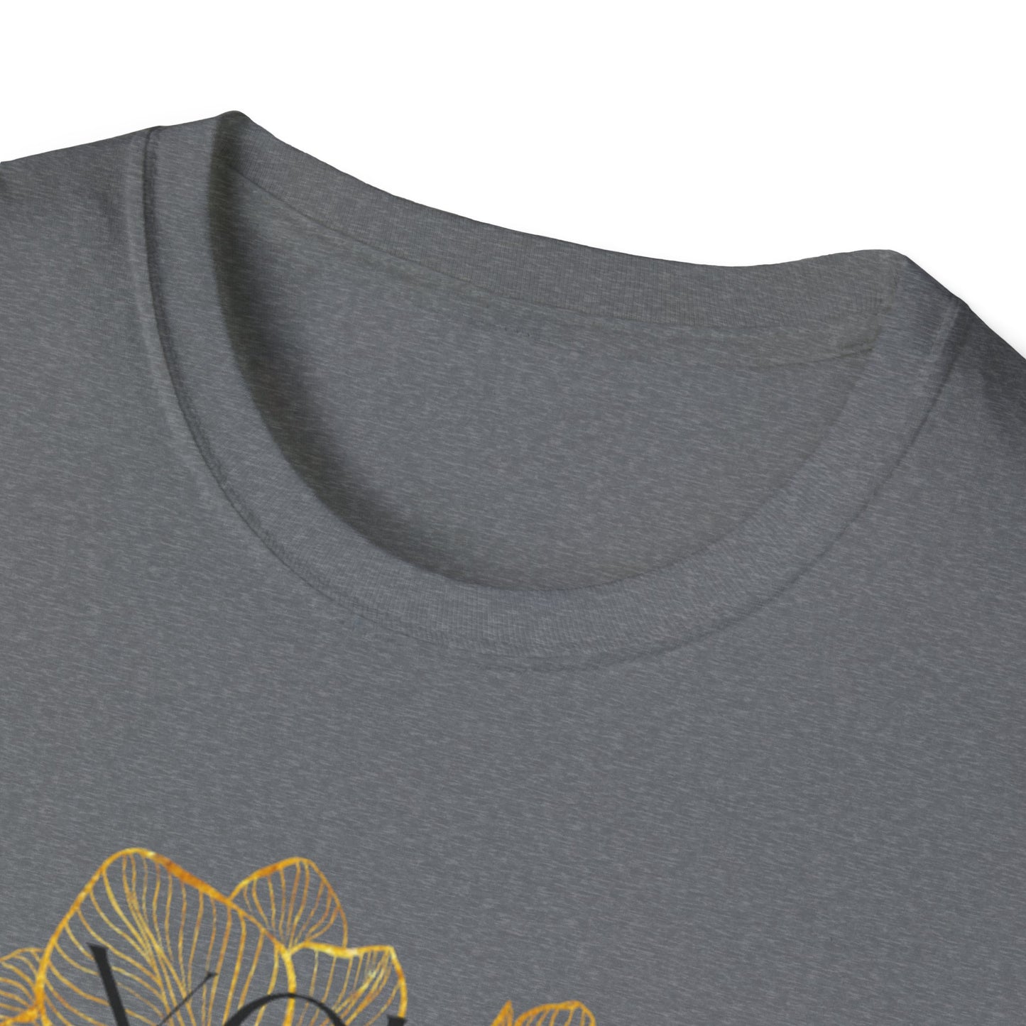 Inspirational Floral T-Shirt - 'Your Only Limit is You'